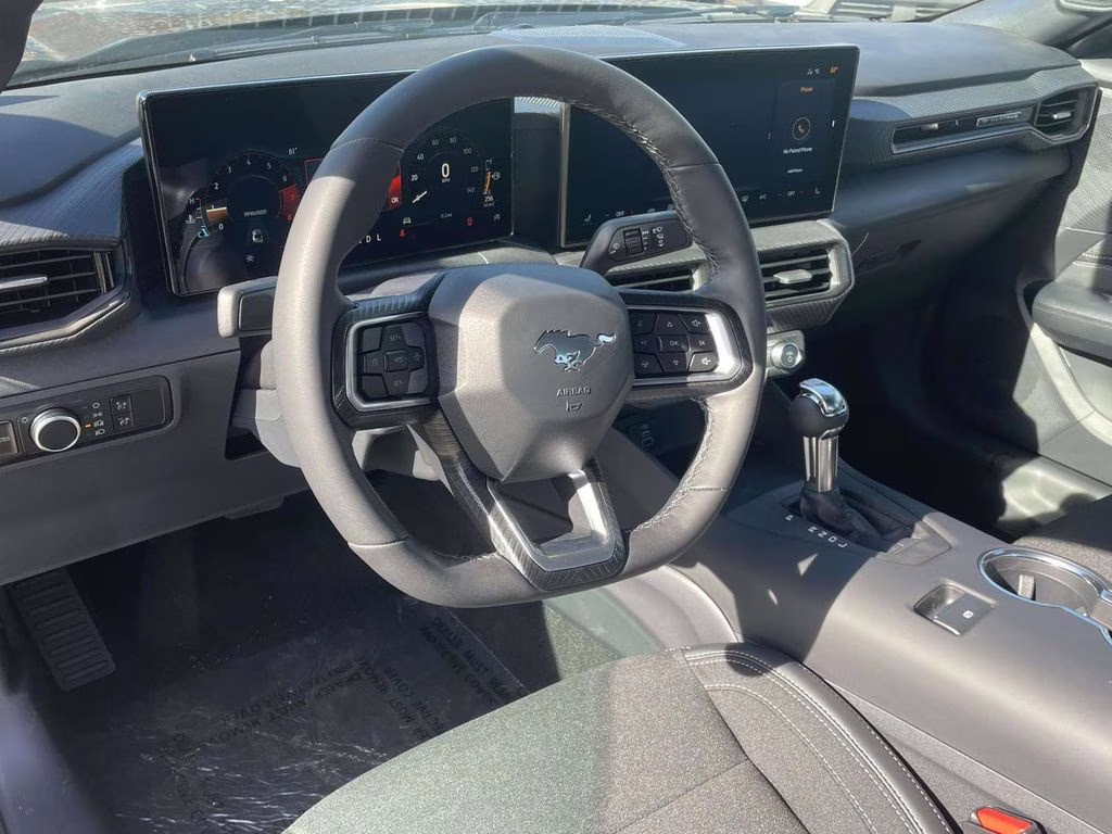 2026 Shadow Black Ford Mustang EcoBoost RWD Coupe