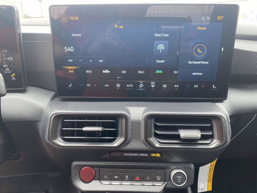 2025 Oxford White Ford Mustang EcoBoost RWD Coupe