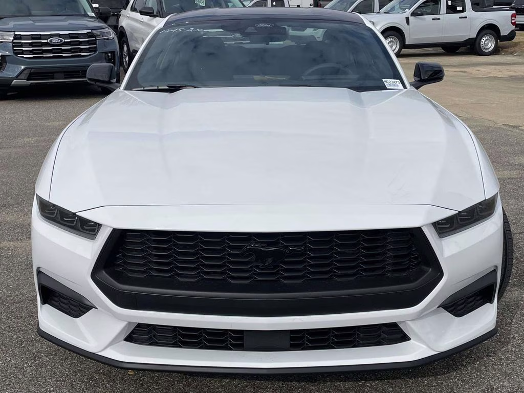 2026 Oxford White Ford Mustang EcoBoost RWD Coupe