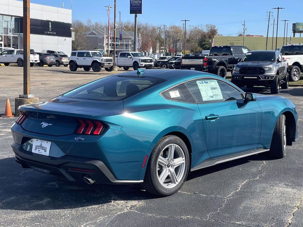 2026 Adriatic Blue Metallic Ford Mustang EcoBoost RWD Coupe
