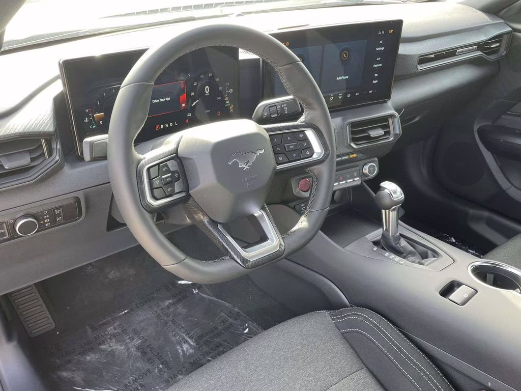 2026 Oxford White Ford Mustang EcoBoost RWD Coupe