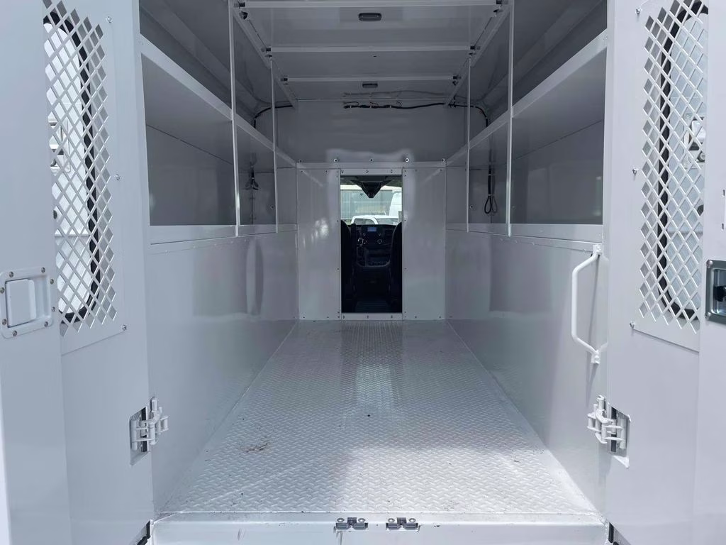 2025 Oxford White Ford Transit Cargo Van Base RWD Truck