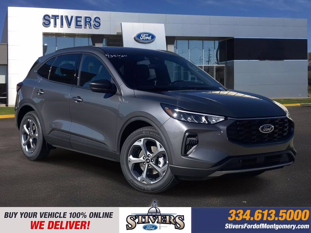 2025 Carbonized Gray Metallic Ford Escape Hybrid ST-Line FWD SUV
