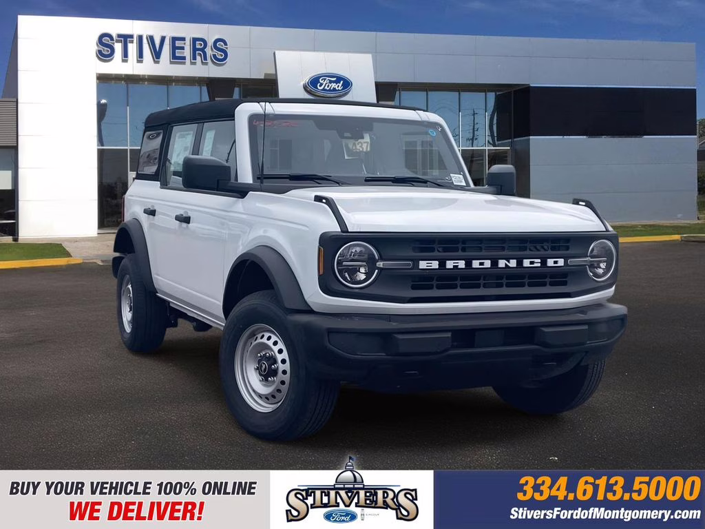 2025 Oxford White Ford Bronco Base 4X4 SUV