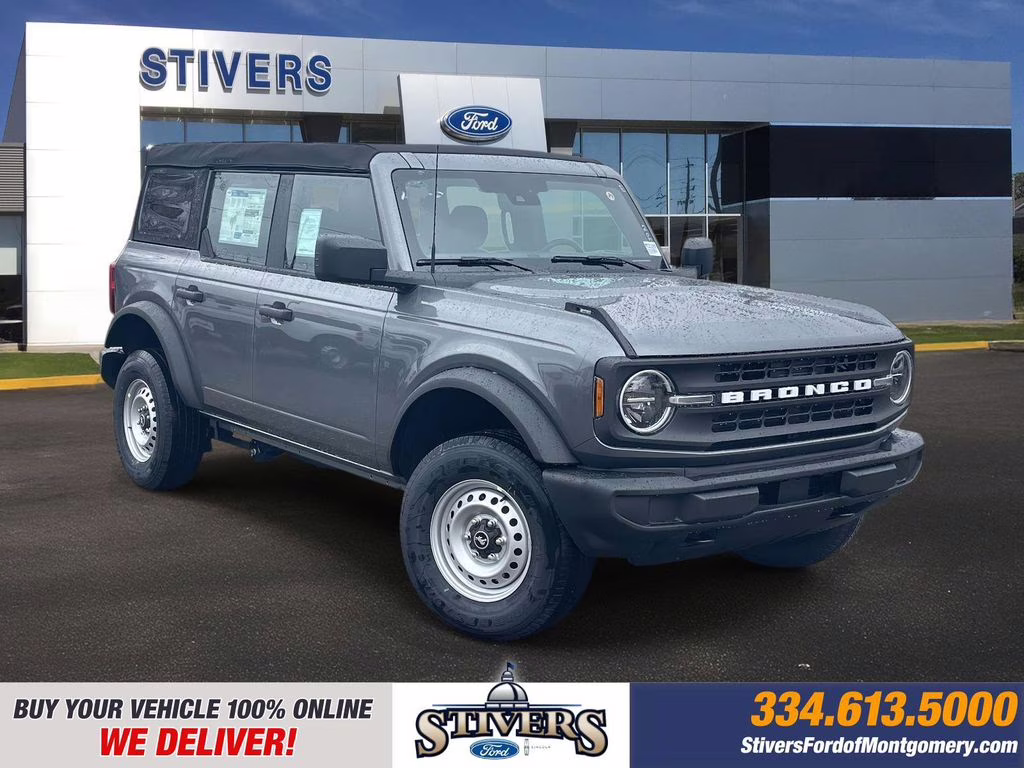 2025 Carbonized Gray Metallic Ford Bronco Base 4X4 SUV