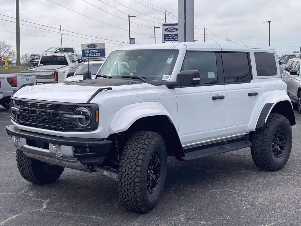 2025 Oxford White Ford Bronco Raptor 4X4 SUV