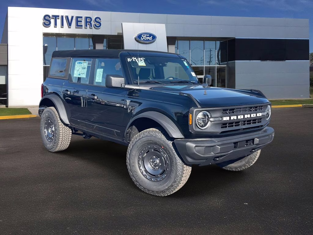 2025 Shadow Black Ford Bronco Base 4X4 SUV