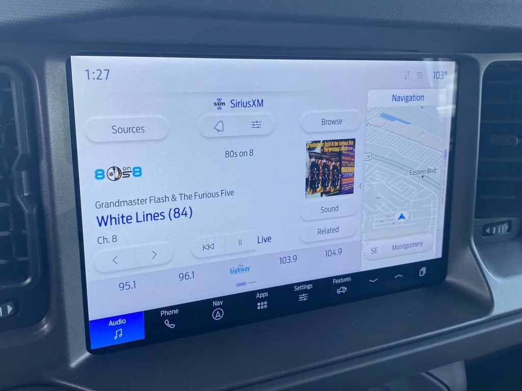 2025 Shadow Black Ford Bronco Big Bend 4X4 SUV