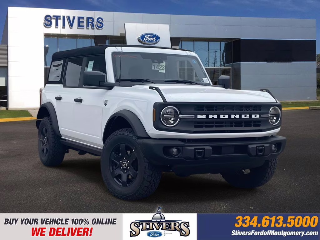 2025 Oxford White Ford Bronco Big Bend 4X4 SUV