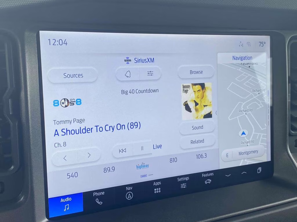 2025 Oxford White Ford Bronco Big Bend 4X4 SUV