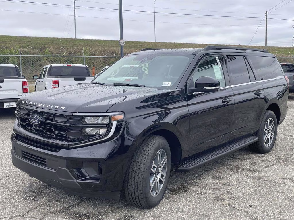 2025 Black Metallic Ford Expedition Max Active RWD SUV