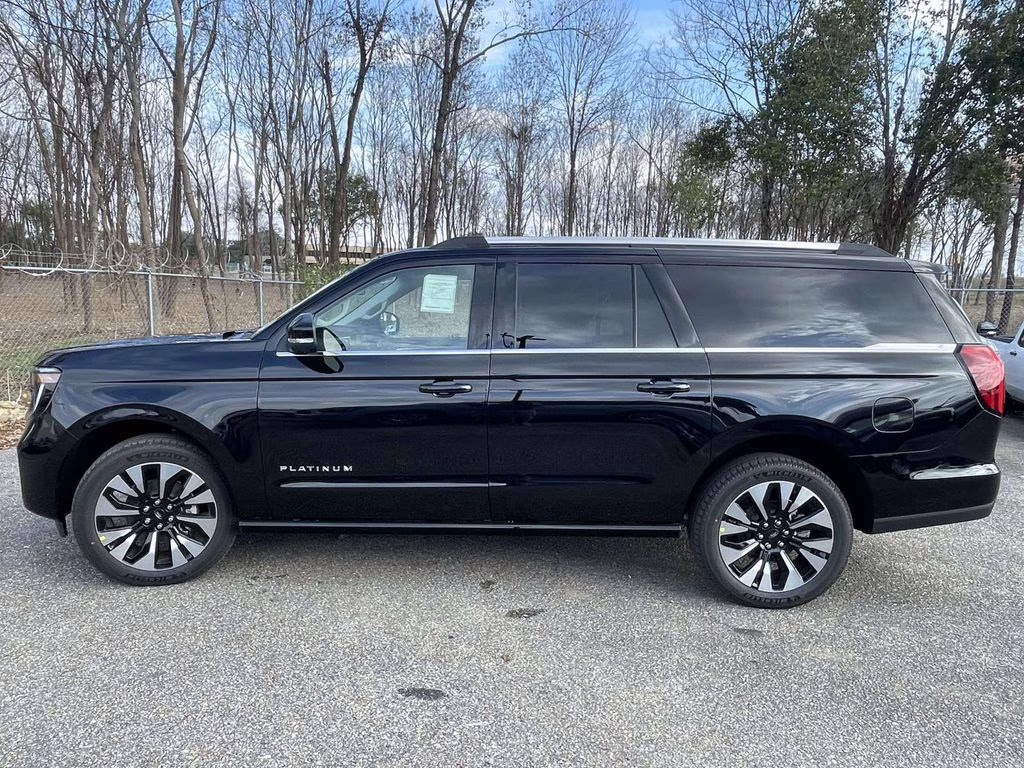 2025 Agate Black Metallic Ford Expedition Max Platinum 4X4 SUV