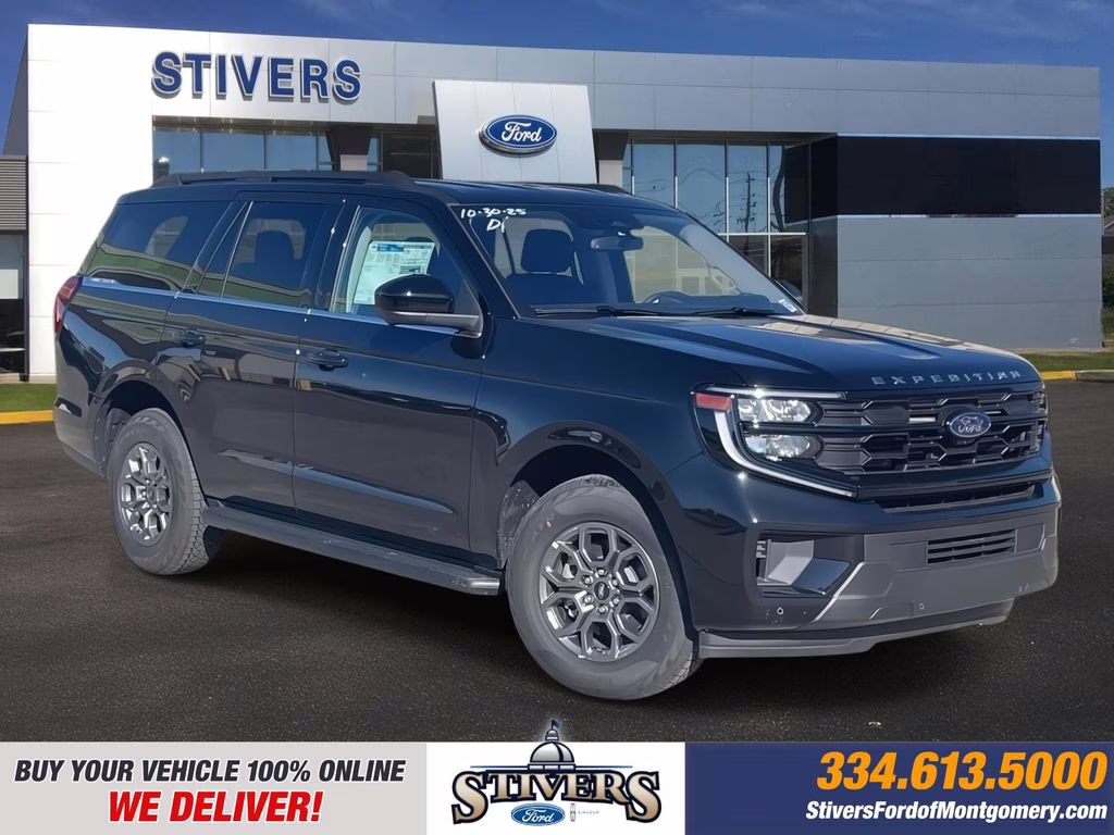 2025 Black Metallic Ford Expedition Active RWD SUV