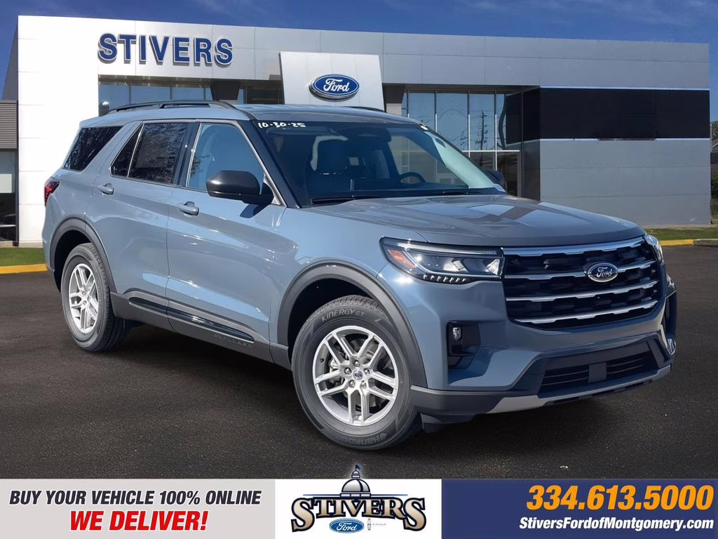 2026 Vapor Blue Metallic Ford Explorer Active RWD SUV