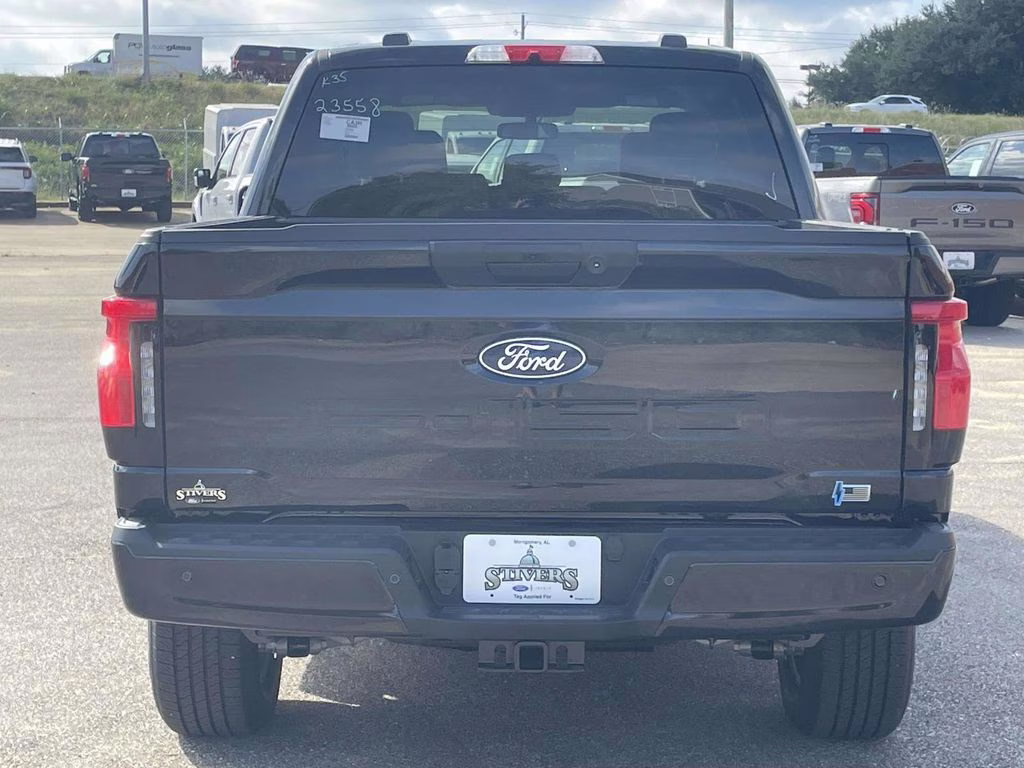 2025 Agate Black Metallic Ford F-150 Lightning Flash AWD Truck