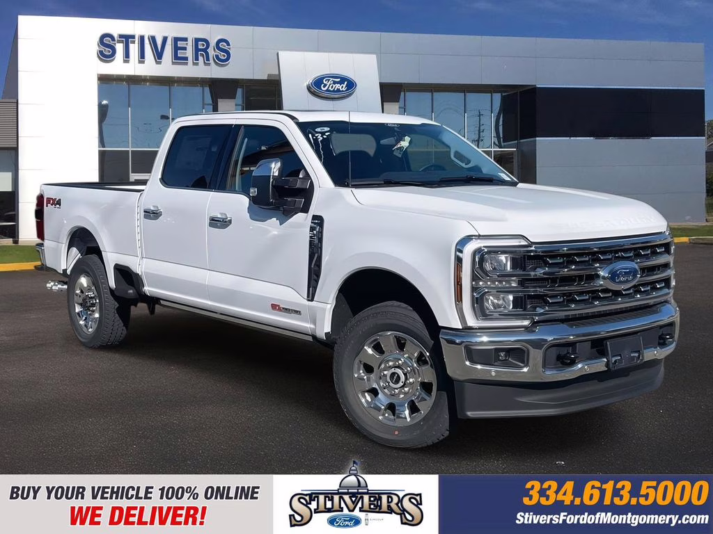 2026 Oxford White Ford Super Duty F-250 SRW Lariat 4X4 Truck