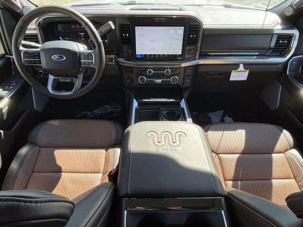 2026 Star White Metallic Tri-Coat Ford Super Duty F-350 SRW King Ranch 4X4 Truck