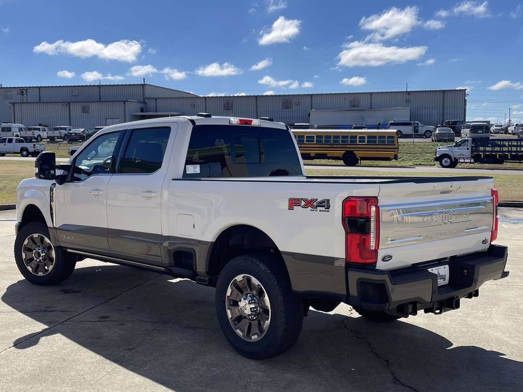 2026 Star White Metallic Tri-Coat Ford Super Duty F-350 SRW King Ranch 4X4 Truck