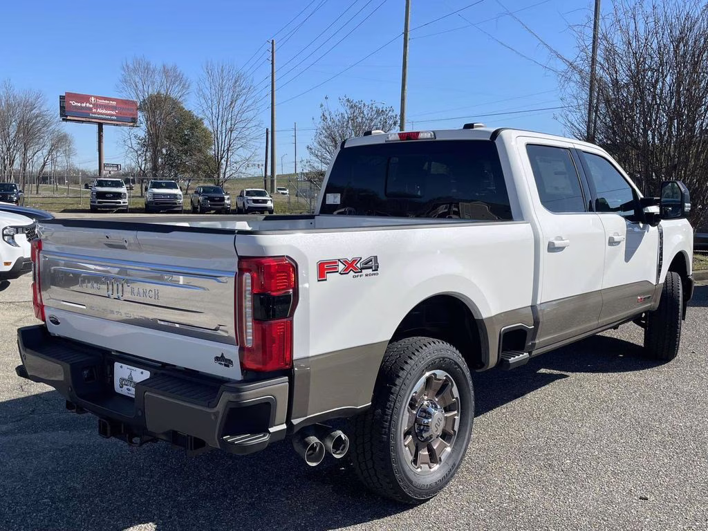 2026 Star White Metallic Tri-Coat Ford Super Duty F-350 SRW King Ranch 4X4 Truck