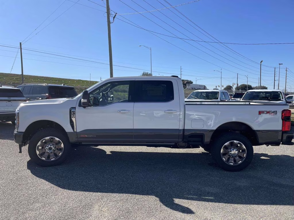 2026 Star White Metallic Tri-Coat Ford Super Duty F-350 SRW King Ranch 4X4 Truck