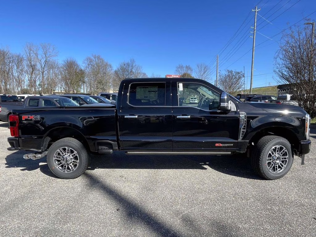 2026 Agate Black Metallic Ford Super Duty F-350 SRW Platinum 4X4 Truck