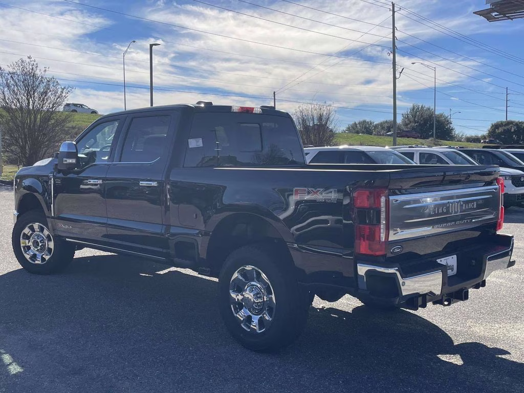 2026 Agate Black Metallic Ford Super Duty F-350 SRW King Ranch 4X4 Truck