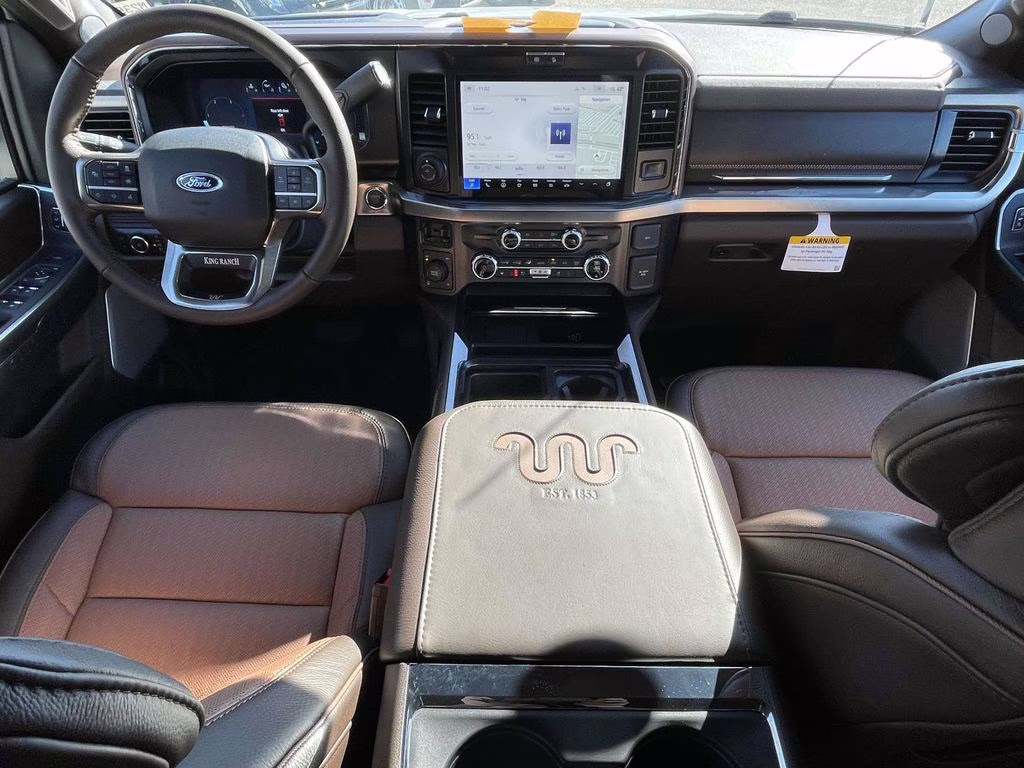 2026 Star White Metallic Tri-Coat Ford Super Duty F-350 SRW King Ranch 4X4 Truck