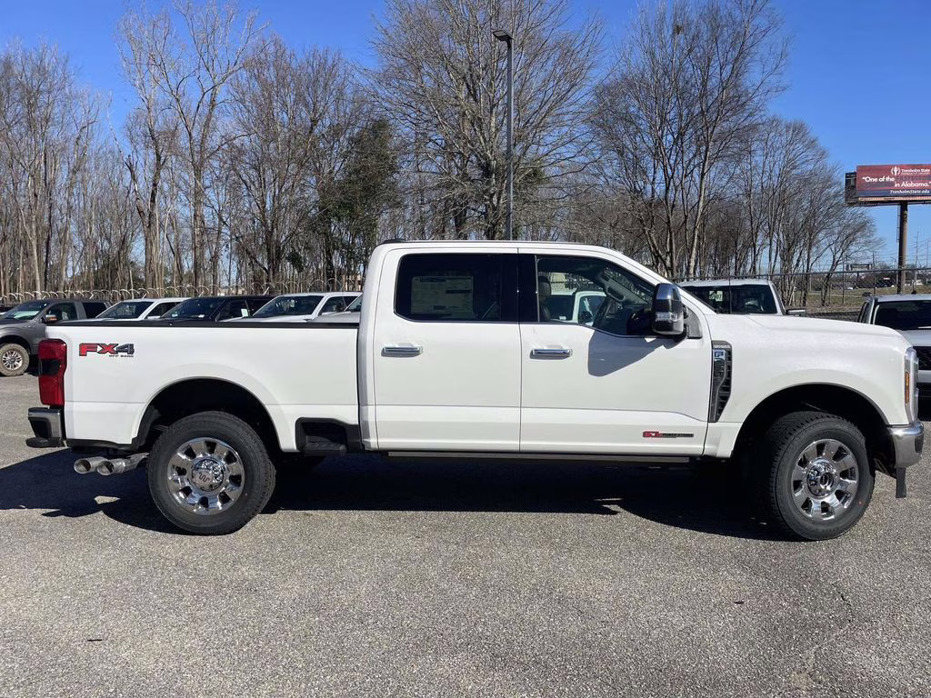 2026 Star White Metallic Tri-Coat Ford Super Duty F-350 SRW King Ranch 4X4 Truck