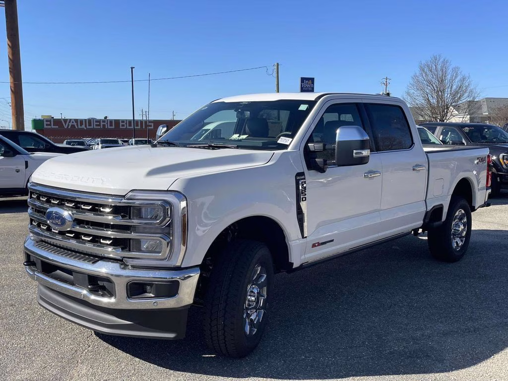 2026 Star White Metallic Tri-Coat Ford Super Duty F-350 SRW King Ranch 4X4 Truck