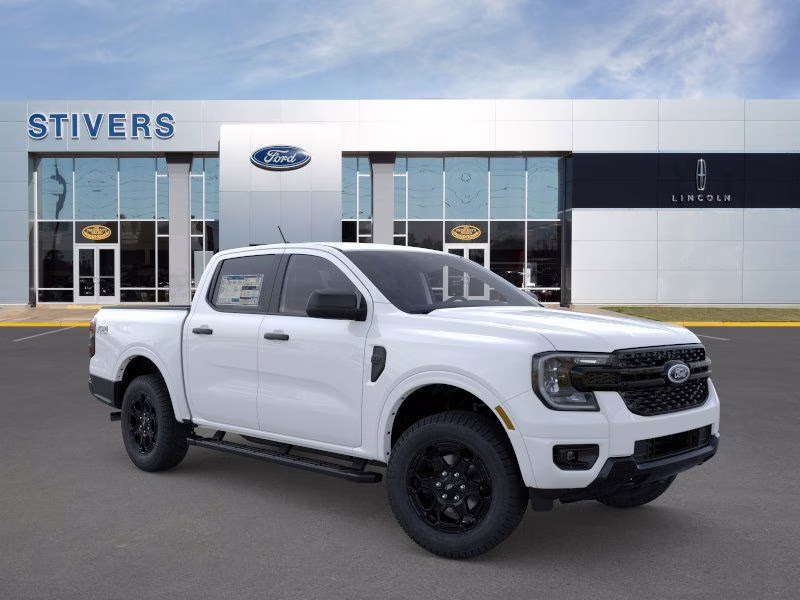 2025 Oxford White Ford Ranger XLT 4X4 Truck
