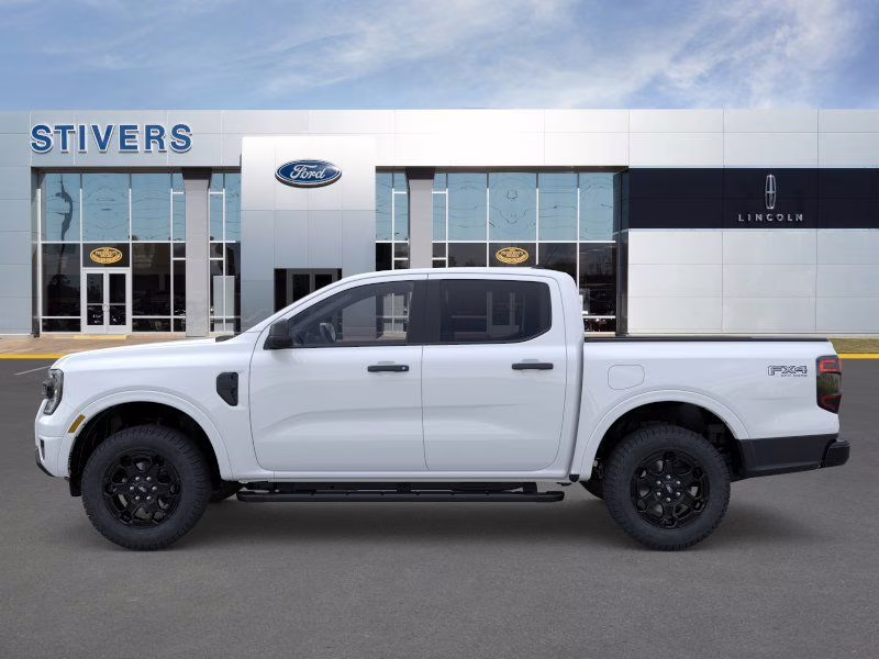 2025 Oxford White Ford Ranger XLT 4X4 Truck