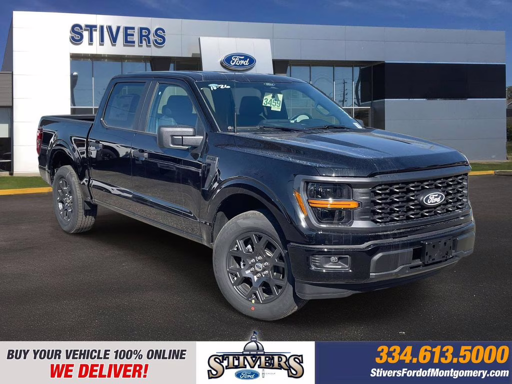 2026 Agate Black Metallic Ford F-150 STX RWD Truck