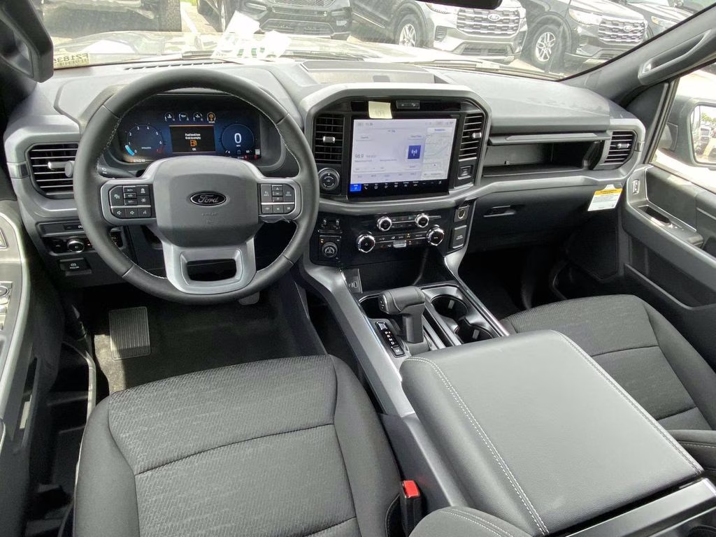 2025 Black Metallic Ford F-150 XLT 4X4 Truck