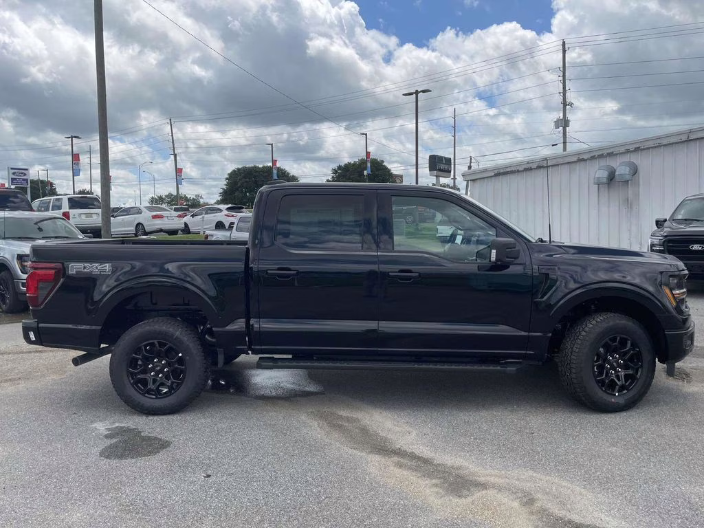 2025 Black Metallic Ford F-150 XLT 4X4 Truck