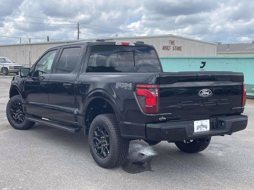2025 Black Metallic Ford F-150 XLT 4X4 Truck