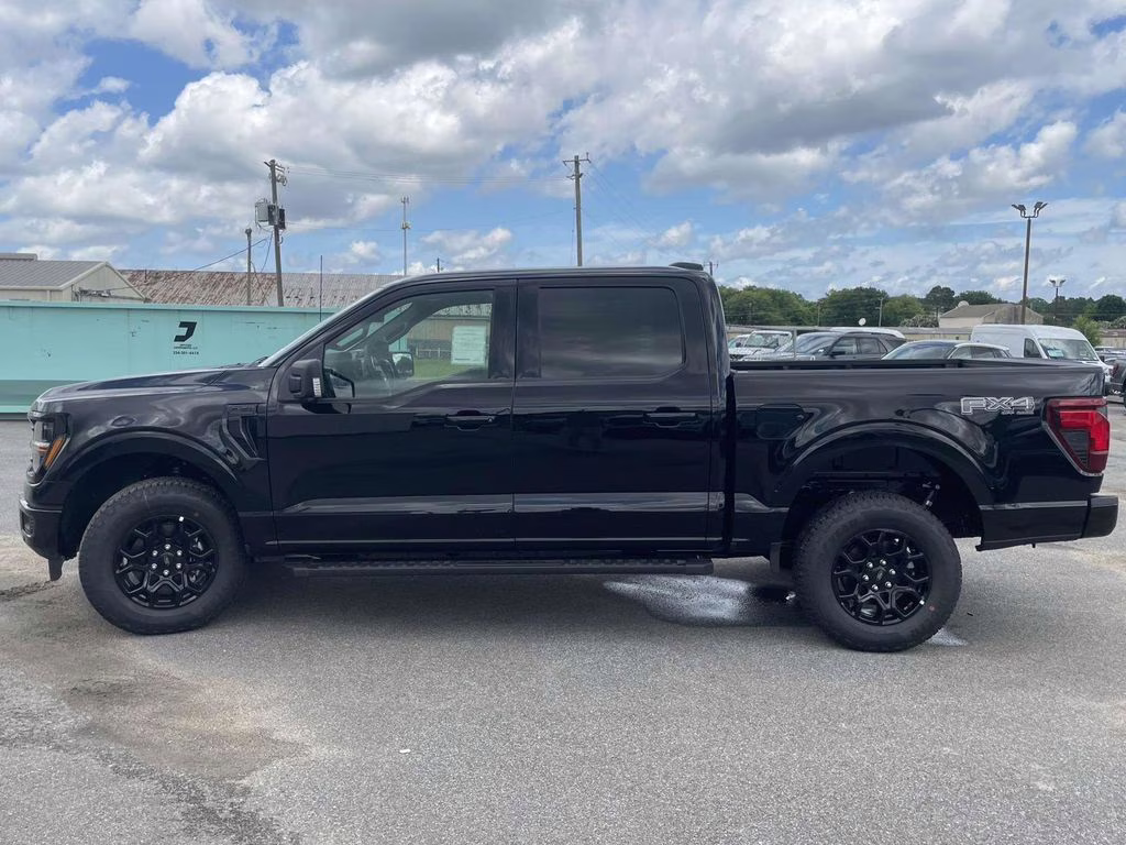 2025 Black Metallic Ford F-150 XLT 4X4 Truck