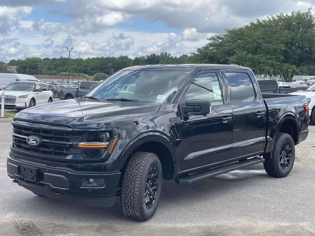 2025 Black Metallic Ford F-150 XLT 4X4 Truck
