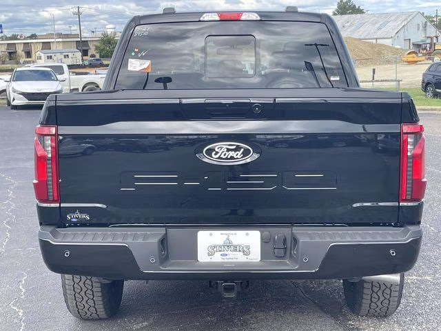 2025 Black Metallic Ford F-150 XLT 4X4 Truck