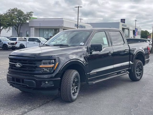2025 Black Metallic Ford F-150 XLT 4X4 Truck