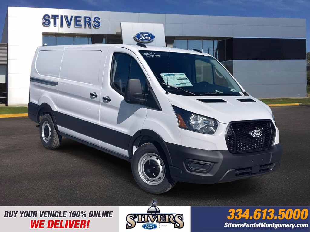 2026 Oxford White Ford Transit Cargo Van Base RWD Van
