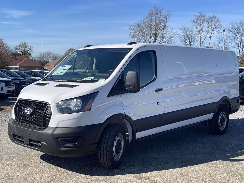 2026 Oxford White Ford Transit Cargo Van Base RWD Van