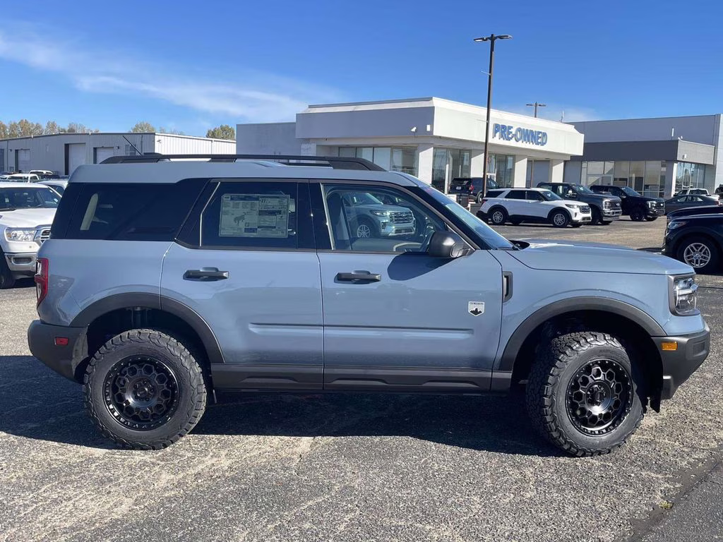 2025 Azure Gray Metallic Tri-Coat Ford Bronco Sport Big Bend 4X4 SUV