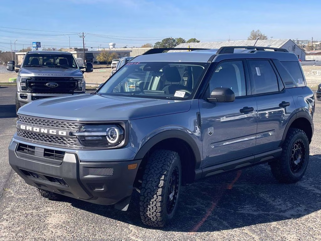 2025 Azure Gray Metallic Tri-Coat Ford Bronco Sport Big Bend 4X4 SUV