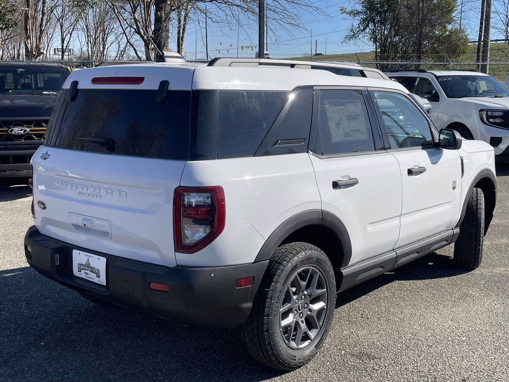 2025 Oxford White Ford Bronco Sport Big Bend 4X4 SUV