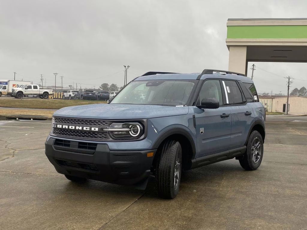 2025 Azure Gray Metallic Tri-Coat Ford Bronco Sport Big Bend 4X4 SUV