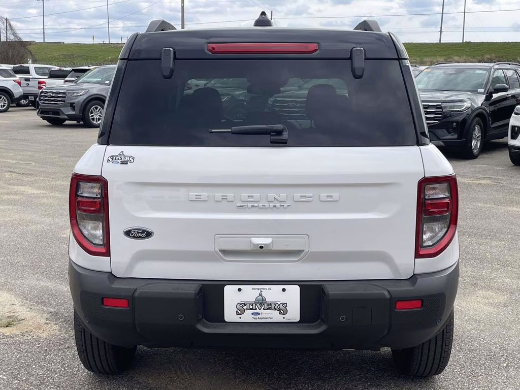 2025 Oxford White Ford Bronco Sport Outer Banks 4X4 SUV
