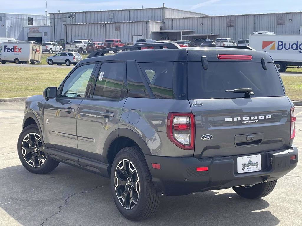 2025 Carbonized Gray Metallic Ford Bronco Sport Outer Banks 4X4 SUV
