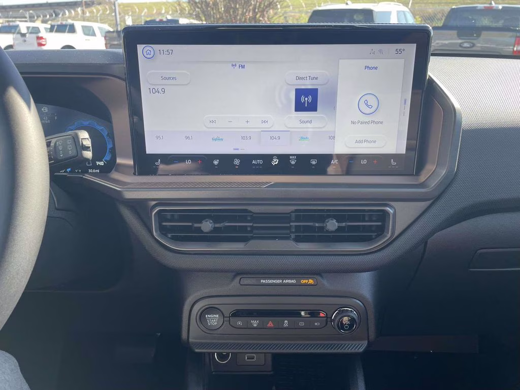 2025 Oxford White Ford Bronco Sport Outer Banks 4X4 SUV