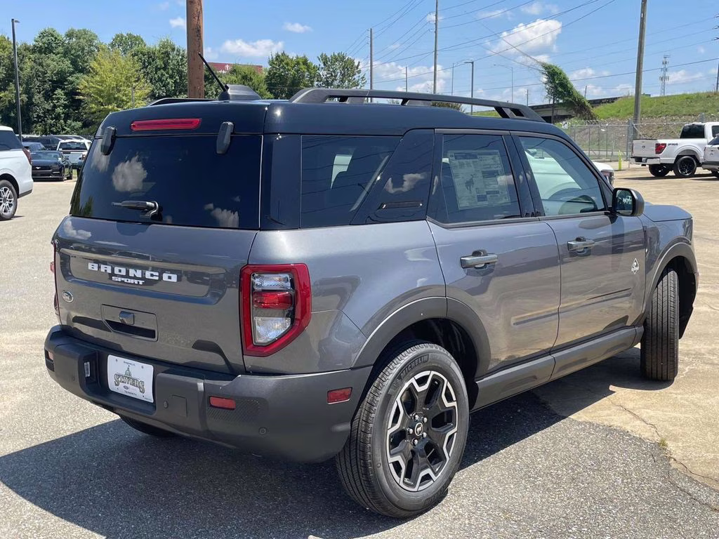 2025 Carbonized Gray Metallic Ford Bronco Sport Outer Banks 4X4 SUV