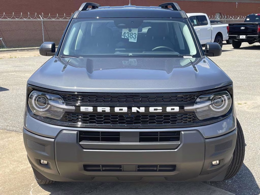 2025 Carbonized Gray Metallic Ford Bronco Sport Outer Banks 4X4 SUV
